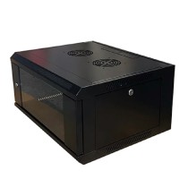 GABINETE WAM WAM-WC04UR MONTAJE EN MURO 4U.R. 600*450 COLOR NEGRO. **NO INCLUYE FLETE**  [ WAM-WC04UR ][ AC-11122 ]