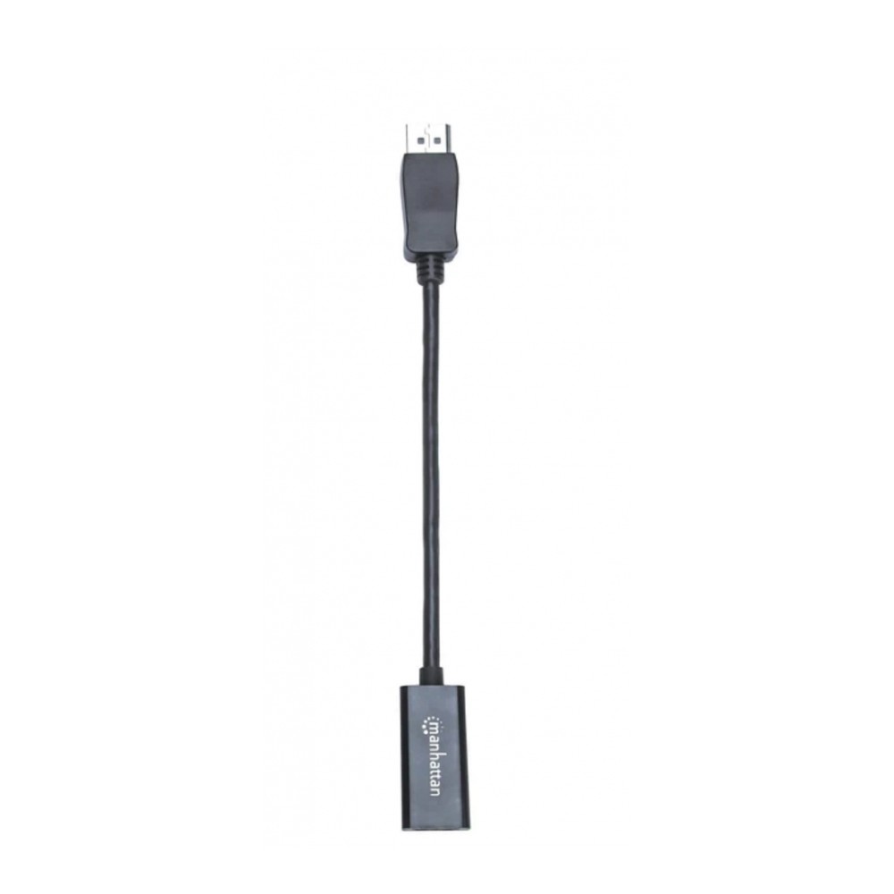 ADAPTADOR DISPLAYPORT,MANHATTAN,151634, M A HDMI H, CABLE 15CM 1080P [ 151634 ][ AC-10779 ]