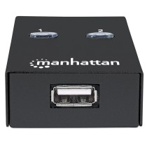 MULTIPLEXOR USB MANHATTAN,162005, USB 1:2 COMPARTE 1 DISP A 2PC [ 162005 ][ AC-1653 ]