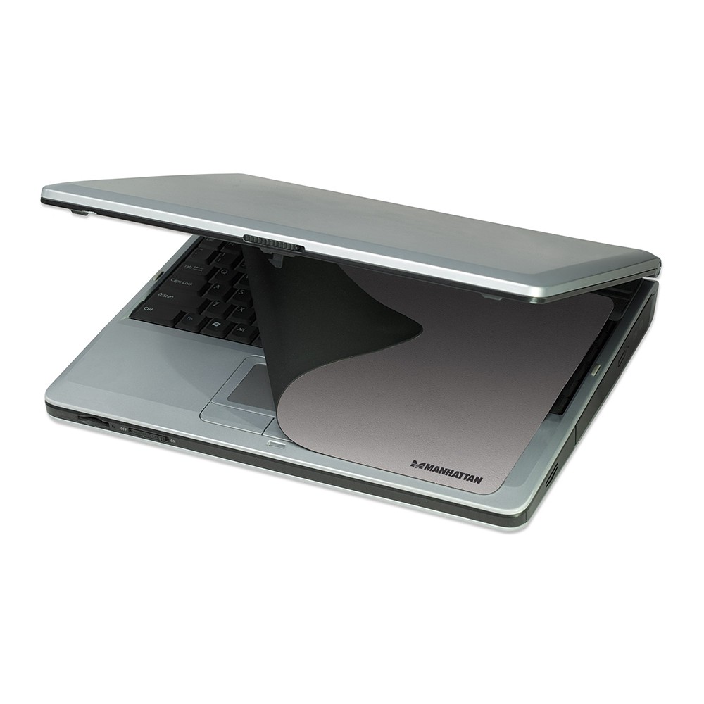 MOUSEPAD,MANHATTAN,422871, 3 EN 1 MICROFIBRA GRIS OSCURO [ 422871 ][ AC-2375 ]