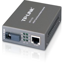 CONVERTIDOR DE MEDIOS | TP-LINK | MC111CS | MONO MODO | WDM CONECTOR DE FIBRA SC A RJ45 | 10/100MBPS [ MC111CS ][ AC-2743 ]