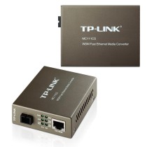 CONVERTIDOR DE MEDIOS | TP-LINK | MC111CS | MONO MODO | WDM CONECTOR DE FIBRA SC A RJ45 | 10/100MBPS [ MC111CS ][ AC-2743 ]