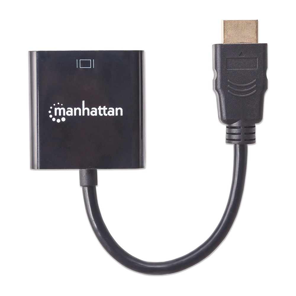 CONVERTIDOR,MANHATTAN,151467, VIDEO HDMI A SVGA, BOLSA [ 151467 ][ AC-4245 ]