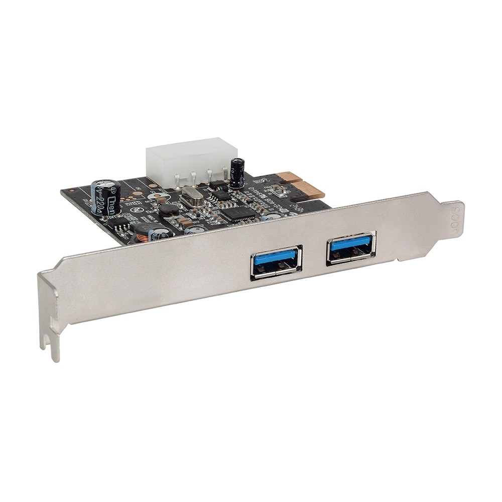 TARJETA PCI EXPRESS,MANHATTAN,151375,USB V3  2 PTOS [ 151375 ][ AC-4931 ]