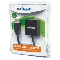 CONVERTIDOR,MANHATTAN,151436,VIDEO HDMI A SVGA, BL [ 151436 ][ AC-5438 ]