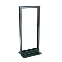 RACK NORTH SYSTEM 42 U.R. 2 POSTES 19 PULGADAS ALUMINIO (LIGERO) NEGRO LISO [ NORTH001-BKL ][ AC-5525 ]