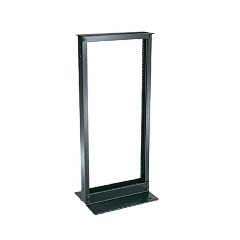 RACK NORTH SYSTEM 42 U.R. 2 POSTES 19 PULGADAS ALUMINIO (LIGERO) NEGRO LISO [ NORTH001-BKL ][ AC-5525 ]