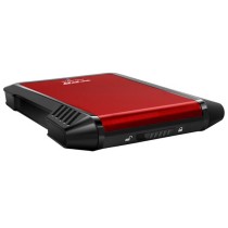 CARCASA ADATA EX500 XPG PARA DISCOS DUROS/SSD 2.5 PULGADAS 7MM/9.5MM SATA3/USB3.2 ROJO CASE PC [ AEX500U3-CRD ][ AC-5860 ]