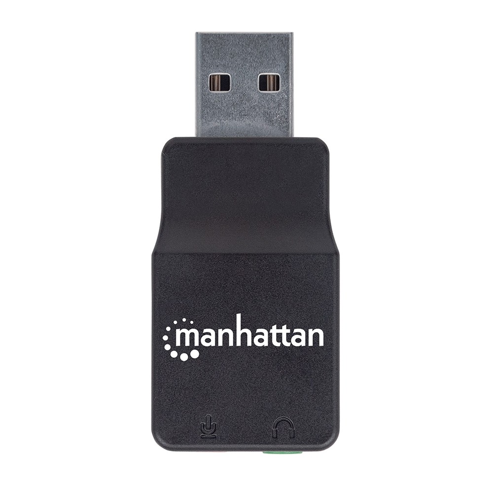 CONVERTIDOR USB,MANHATTAN,152754, 2.0 A TARJETA SONIDO 2.1 [ 152754 ][ AC-6582 ]