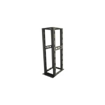 RACK NORTH SYSTEM 45 U.R. 4 POSTES 19 O 23 PULGADAS ACERO NEGRO TEXTURIZADO  [ NORTH075-BKT ][ AC-6673 ]