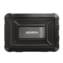 CARCASA ADATA ED600 PARA DISCOS DUROS/SSD 2.5 PULGADAS 7MM/9.5MM SATA3/USB3.2 NEGRO RESISTENTE A GOL [ AED600-U31-CBK ][ AC-6939 ]