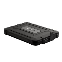 CARCASA ADATA ED600 PARA DISCOS DUROS/SSD 2.5 PULGADAS 7MM/9.5MM SATA3/USB3.2 NEGRO RESISTENTE A GOL [ AED600-U31-CBK ][ AC-6939 ]