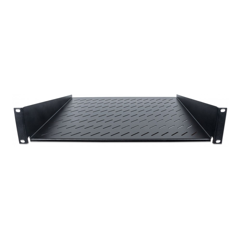 CHAROLA RACK 19,INTELLINET,712514, 2U, 40CM VENT. 25KG [ 712514 ][ AC-7169 ]