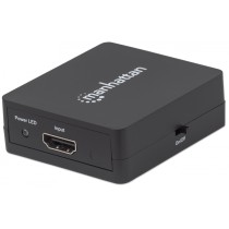 VIDEO SPLITTER,MANHATTAN,207652, HDMI 1080P, 1 IN:2 OUT, ALIMENTADO POR USB [ 207652 ][ AC-7221 ]