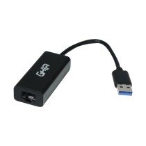 ADAPTADOR GHIA TARJETA DE RED EXTERNA GIGABIT ALTA VELOCIDAD USB 3.0 A RED ETHERNET RJ45 1GBPS [ ADAP-4 ][ AC-7592 ]