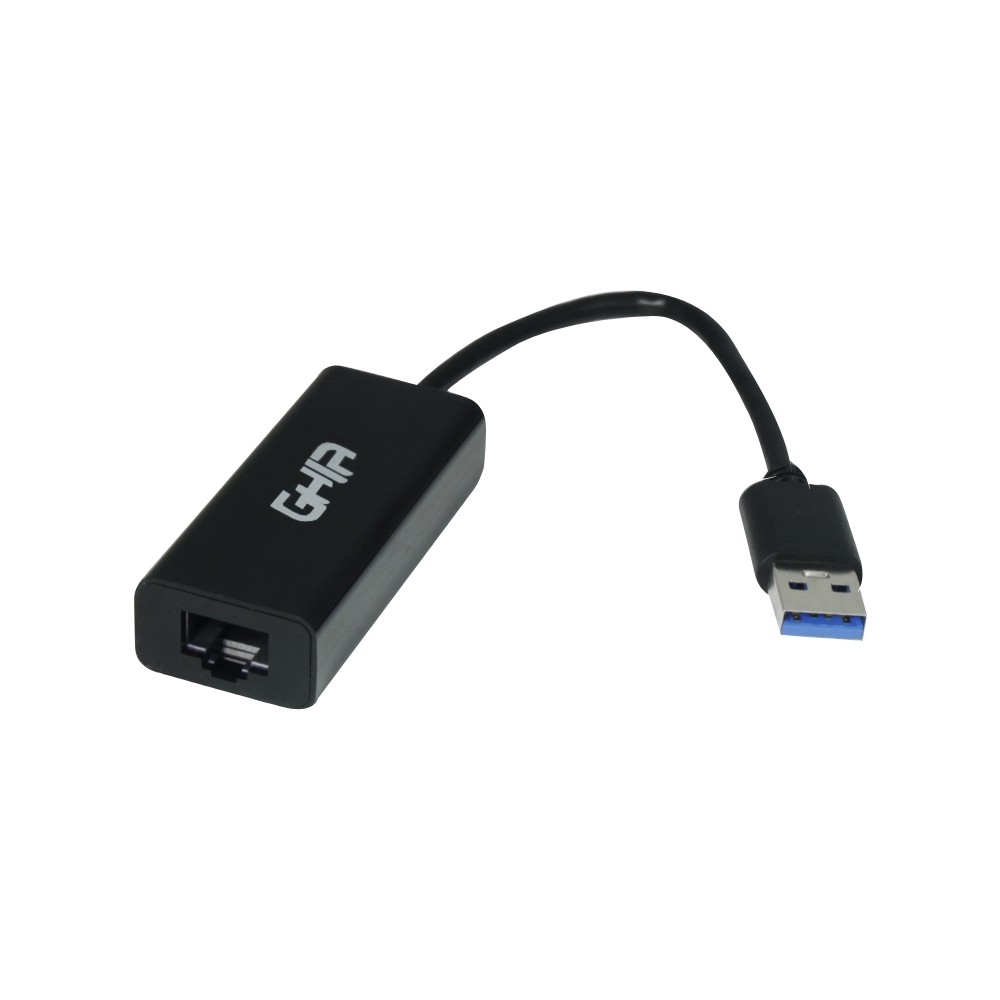 ADAPTADOR GHIA TARJETA DE RED EXTERNA GIGABIT ALTA VELOCIDAD USB 3.0 A RED ETHERNET RJ45 1GBPS [ ADAP-4 ][ AC-7592 ]