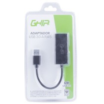 ADAPTADOR GHIA TARJETA DE RED EXTERNA GIGABIT ALTA VELOCIDAD USB 3.0 A RED ETHERNET RJ45 1GBPS [ ADAP-4 ][ AC-7592 ]