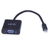 ADAPTADOR GHIA CONVERTIDOR DE VIDEO MINI DISPLAYPORT MACHO A VGA HEMBRA [ ADAP-10 ][ AC-7597 ]