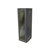 GABINETE NORTH SYSTEM MONTAJE EN PISO OPTIMO 40 U.R. S/E SIN EQUIPO NEGRO TEXTURIZADO/ NO INCLUYE FL [ OPT001-BKT ][ AC-7811 ]