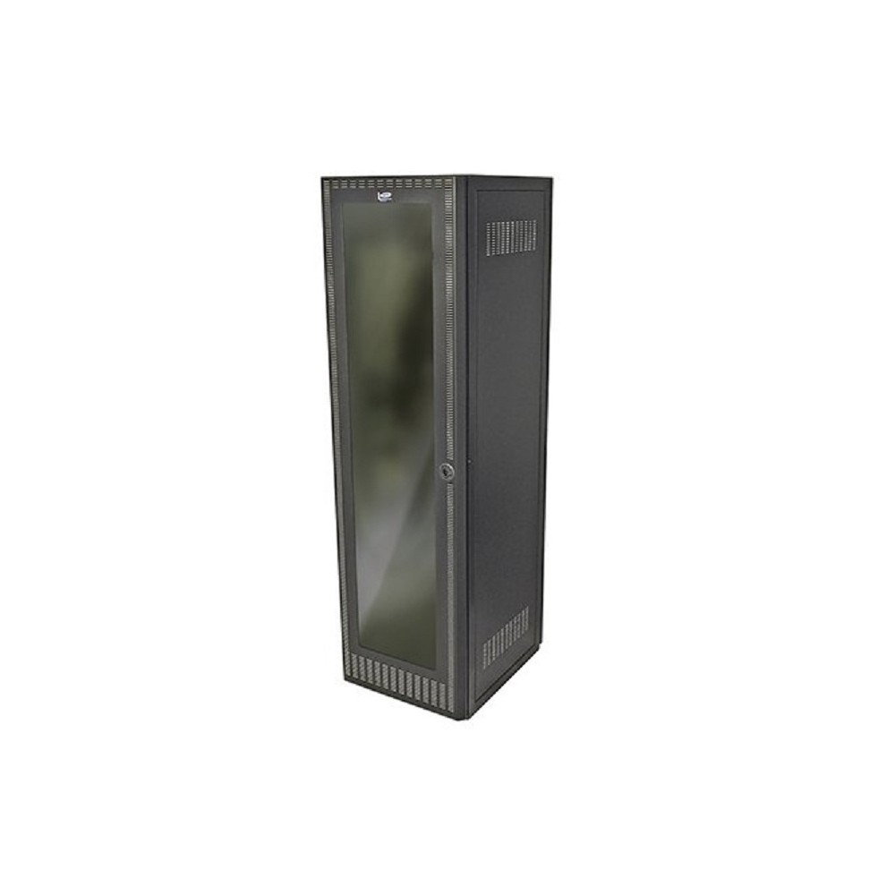 GABINETE NORTH SYSTEM MONTAJE EN PISO OPTIMO 40 U.R. S/E SIN EQUIPO NEGRO TEXTURIZADO/ NO INCLUYE FL [ OPT001-BKT ][ AC-7811 ]