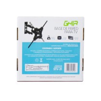 SOPORTE GHIA ARTICULADO CON CUBRE CABLES PARA PANTALLA LED/LCD / 23-55 PULGADAS / 30KG MAX / INCLINA [ STV-21 ][ AC-7849 ]