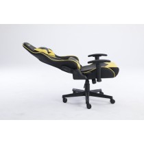 SILLA GAMER OCELOT/COLOR AMARILLA CON NEGRO/DESCANSA BRAZOS AJUSTABLES/ RECLINABLE 90-155 GRADOS/ SO [ OGS-02 ][ AC-8730 ]