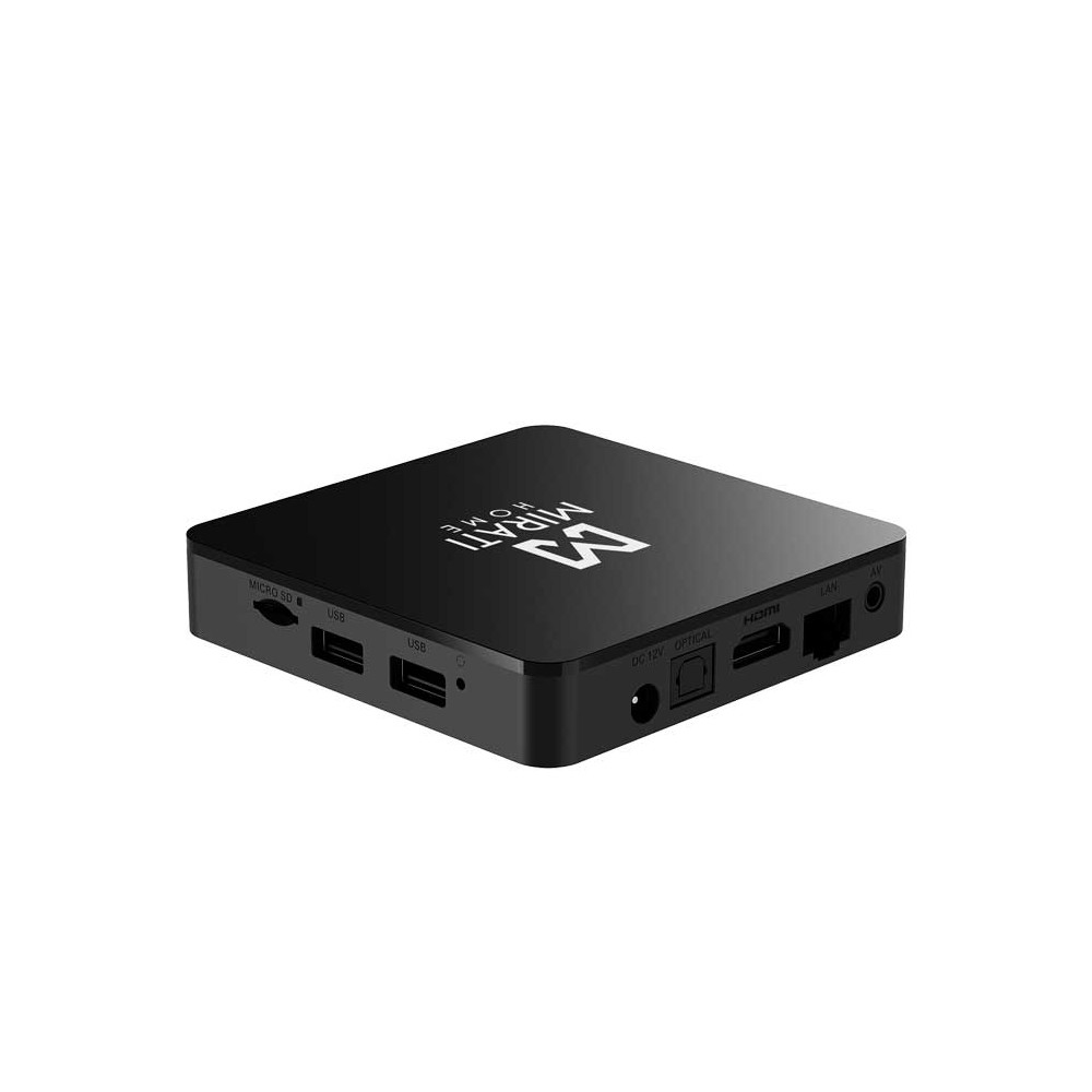 TV BOX MIRATI ANDROID TV 1O CERTIFICADO CON CHROMECAST BUILT IN Y GOOGLE ASISSTANT / 1GB RAM / 8GB A [ MTB001 ][ AC-9500 ]