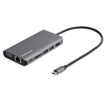 DOCKING STATION USB-C MULTIPUERTOS - HDMI O VGA - PD DE 100W ENTREGA DE ALIMENTACION - CABLE DE 30CM [ DKT30CHVAUSP ][ AC-9548 ]