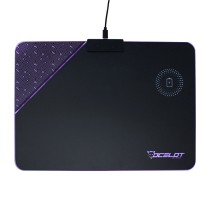 OCELOT MOUSE PAD RIGIDO TIPO RGB, CARGA INALAMBRICA PARA SMARTPHONES, CONEXIN MEDIANTE USB PLUG AND  [ OMPR01 ][ AC-9572 ]