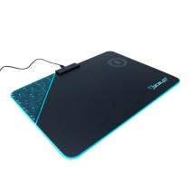 OCELOT MOUSE PAD RIGIDO TIPO RGB, CARGA INALAMBRICA PARA SMARTPHONES, CONEXIN MEDIANTE USB PLUG AND  [ OMPR01 ][ AC-9572 ]