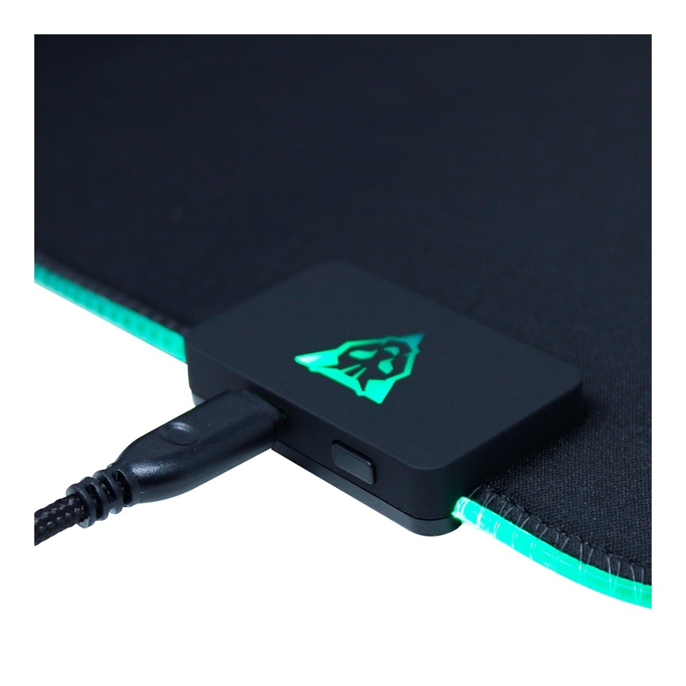 OCELOT MOUSE PAD DE TELA EXTENDIDO RGB CON SOFTWARE INTEGRADO [ OMPXL01 ][ AC-9575 ]