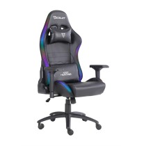 SILLA GAMER OCELOT GAMING RGB / BASE AJUSTABLE DE METAL / DESCANSA BRAZOS AJUSTABLES DE 4 DIMENSIONE [ OSRGB ][ AC-9675 ]