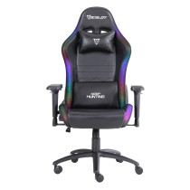 SILLA GAMER OCELOT GAMING RGB / BASE AJUSTABLE DE METAL / DESCANSA BRAZOS AJUSTABLES DE 4 DIMENSIONE [ OSRGB ][ AC-9675 ]