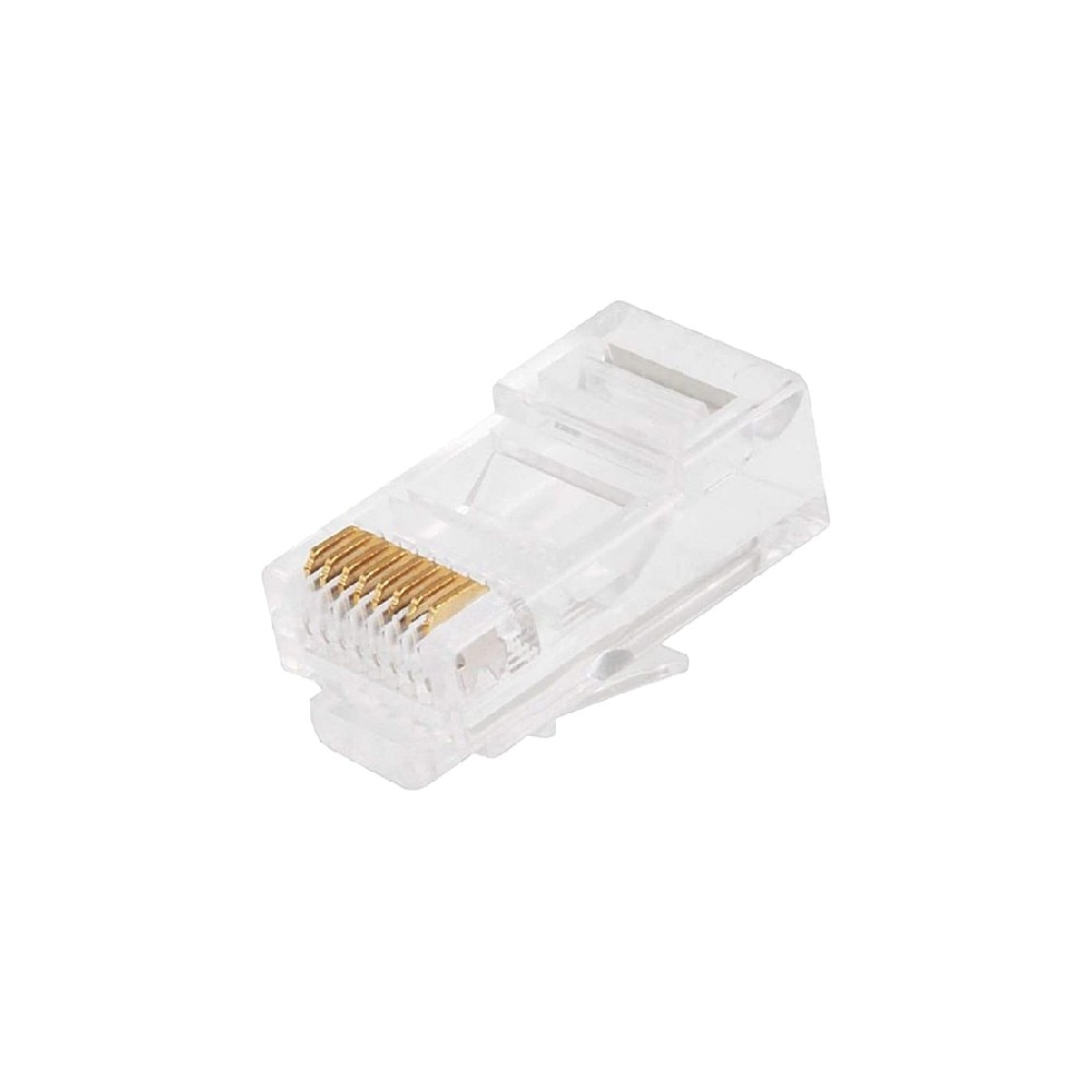 PLUG RJ45 CAT 5E GHIA UTP 100 PZAS // CAJA [ GCN-003 ][ AC-9706 ]