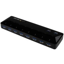 HUB CONCENTRADOR USB 3.0 DE 10 PUERTOS - HUB CON PUERTOS DE CARGA Y SINCRONIZACIóN - 2 PUERTOS DE 1 [ ST103008U2C ][ AC-9738 ]