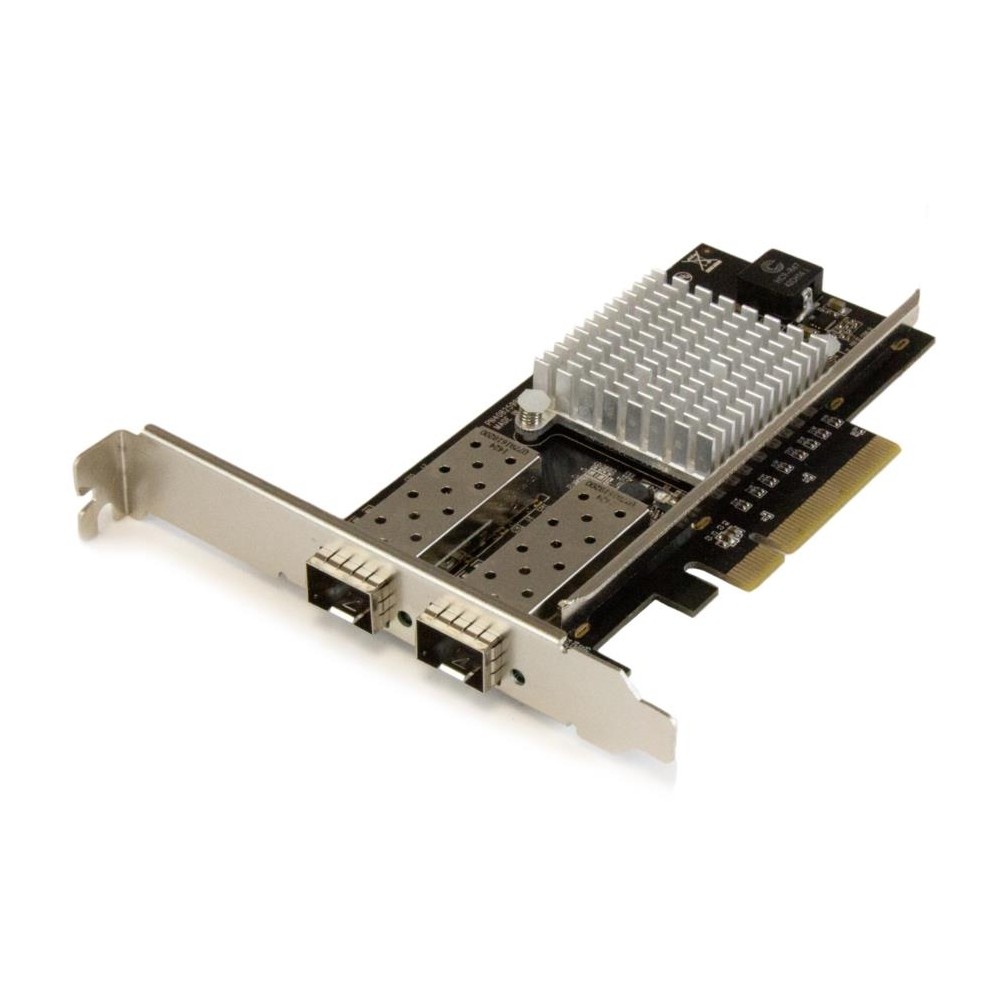 TARJETA PCI EXPRESS DE RED DE FIBRA DE 10GB CON 2 PUERTOS DE SFP+ ABIERTOS - STARTECH.COM MOD. PEX20 [ PEX20000SFPI ][ AC-9742 ]