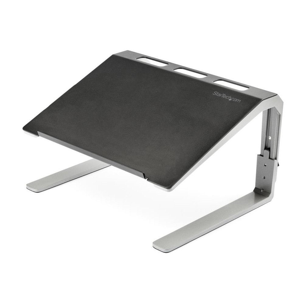 BASE AJUSTABLE PARA LAPTOP CON 3 NIVELES DE ALTURA - EN ACERO Y ALUMINIO PARA SERVICIO PESADO - SOPO [ LTSTND ][ AC-9744 ]