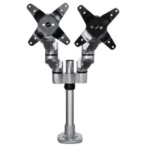 SOPORTE DE ESCRITORIO PREMIUM PARA 2 MONITORES DE HASTA 30 SOPORTE VESA DE ALTURA AJUSTABLE - MONTAJ [ ARMDUALPS ][ AC-9751 ]