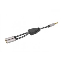 ADAPTADOR,MANHATTAN,356114, AUDIO 3.5MM 1 M A 2 H, 15CM, CONECTA DOS AUDIFONOS A UN JACK DE 3.5MM, A [ 356114 ][ AC-9924 ]