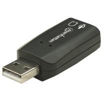 CONVERTIDOR USB,MANHATTAN,150859, 2.0 A TARJETA SONIDO 5.1 [ 150859 ][ AD-152 ]