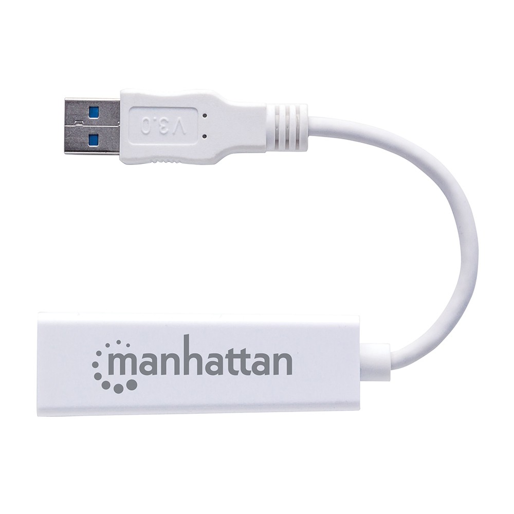 ADAPTADOR,MANHATTAN,506847, USB V3.0 A RED GB  MH [ 506847 ][ AD-300 ]