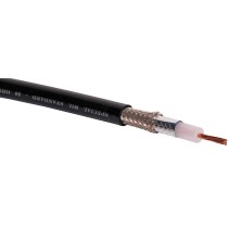 BOBINA DE CABLE CONDUMEX COAXIAL CATV-59 CCS MALLA 60% AL 20 AWGR CARRETE 500 MTS NEGRO [ 8000573003043 ][ CB-1040 ]