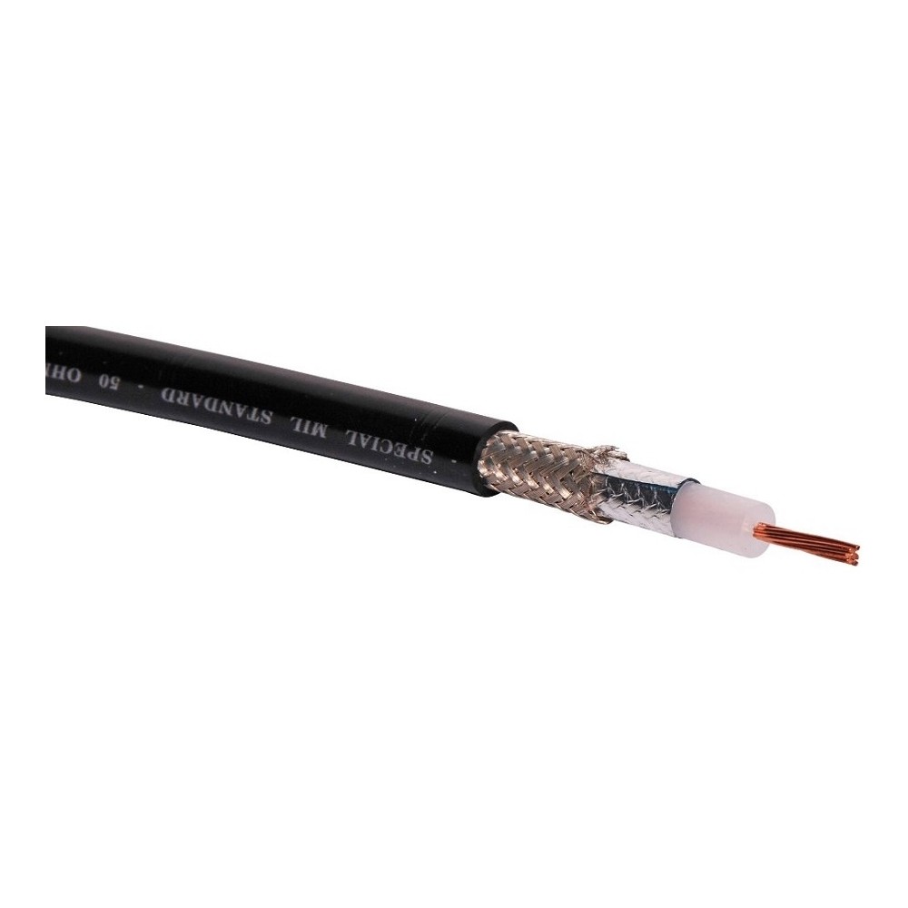 BOBINA DE CABLE CONDUMEX COAXIAL CATV-59 CCS MALLA 60% AL 20 AWGR CARRETE 500 MTS NEGRO [ 8000573003043 ][ CB-1040 ]