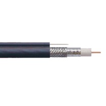 BOBINA DE CABLE CONDUMEX COAXIAL CATV-59 CCS MALLA 60% AL 20 AWGR CARRETE 500 MTS NEGRO [ 8000573003043 ][ CB-1040 ]