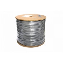 BOBINA DE CABLE CONDUMEX CAT6 UTP ULTRACAT CMR 100% COBRE 23 AWG 305 MTS COLOR GRIS [ 664469353003482 ][ CB-1093 ]