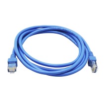 CABLE DE RED RJ45 GHIA 2 MTS 6 PIES PATCH CORD CAT 5E UTP AZUL 100COBRE [ GCB-011 ][ CB-1184 ]