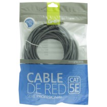 CABLE DE RED RJ45 GHIA 7.5 MTS 22.5 PIES PATCH CORD CAT 5E UTP GRIS 100COBRE [ GCB-018 ][ CB-1189 ]