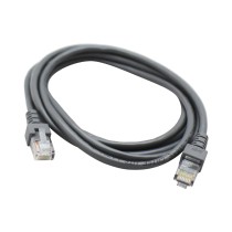 CABLE DE RED RJ45 GHIA 2 MTS 6 PIES PATCH CORD CAT 5E UTP GRIS 100COBRE [ GCB-012 ][ CB-1190 ]