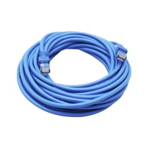 CABLE DE RED RJ45 GHIA 7.5 MTS 22.5 PIES PATCH CORD CAT 5E UTP AZUL 100COBRE [ GCB-017 ][ CB-1196 ]