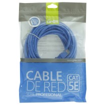 CABLE DE RED RJ45 GHIA 7.5 MTS 22.5 PIES PATCH CORD CAT 5E UTP AZUL 100COBRE [ GCB-017 ][ CB-1196 ]